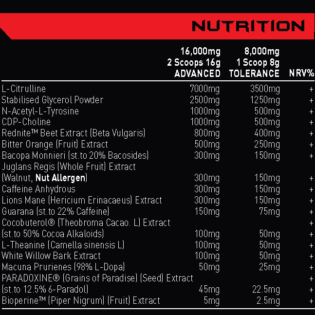Alpha Neon Darkside Onslaught Extreme Stim Pre-Workout