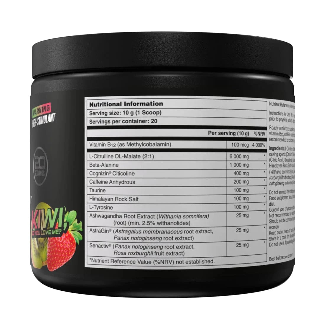 BUCKED UP Bucked Up BAMF Pre-Workout