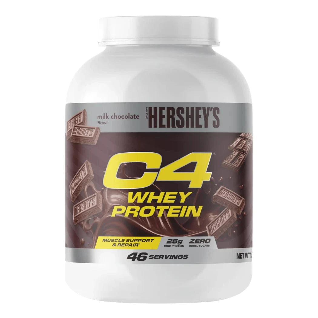 Cellucor C4 Whey Protein 1.7kg Hersheys Milk Choc Whey Protein