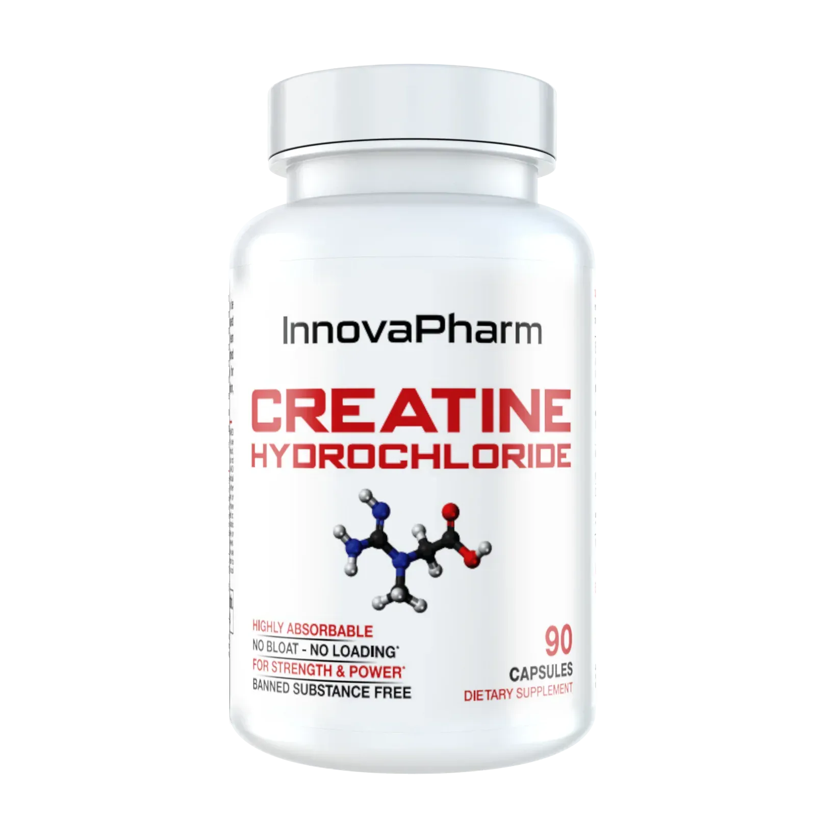 InnovaPharm InnovaPharm Creatine Hydrochloride 90 Caps 90 Capsules Creatine