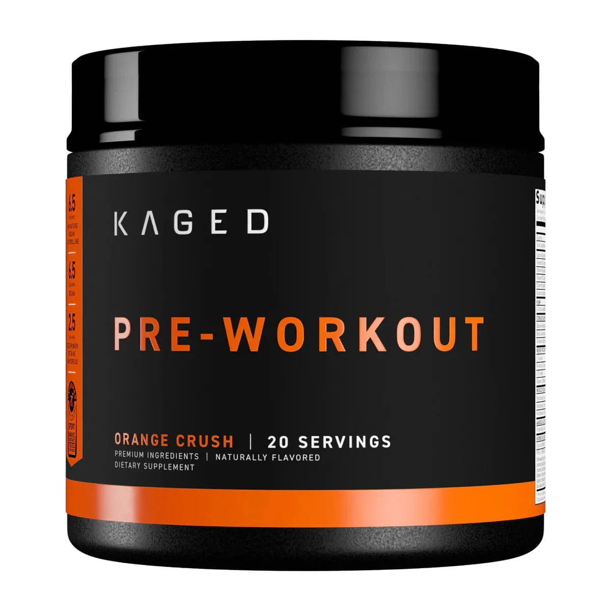 Kaged Muscle Pre-Kaged - Pre-Workout 20 servings / Orange Krush Pre-Workout