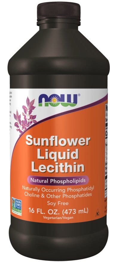 Now Foods Sunflower Liquid Lecithin 473 ml. 473 ml. Liquid Lecithin