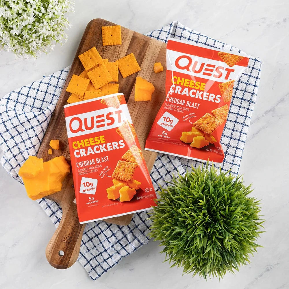 Quest Nutrition Cheese Crackers 4x30g Protein Crackers