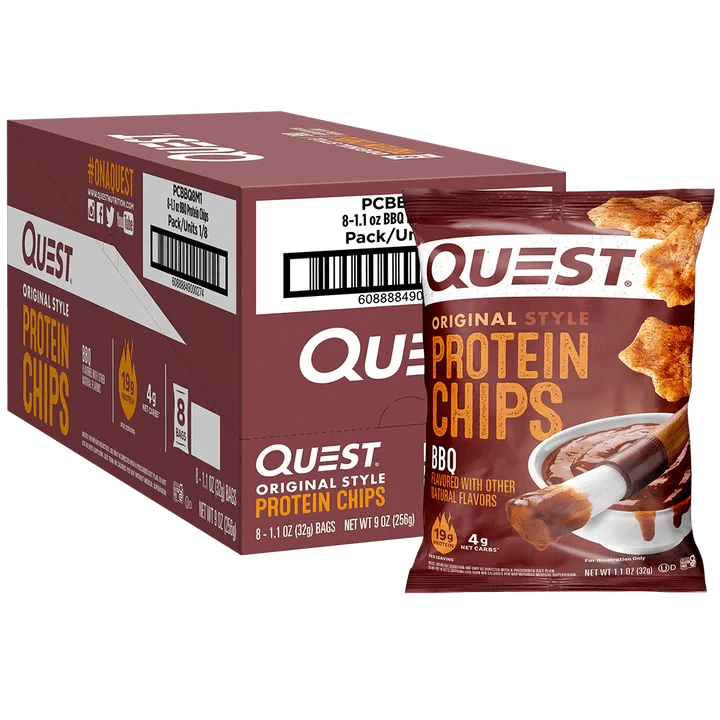 Quest Nutrition Quest Nutrition Protein Chips 8x32g / BBQ Protein Chips