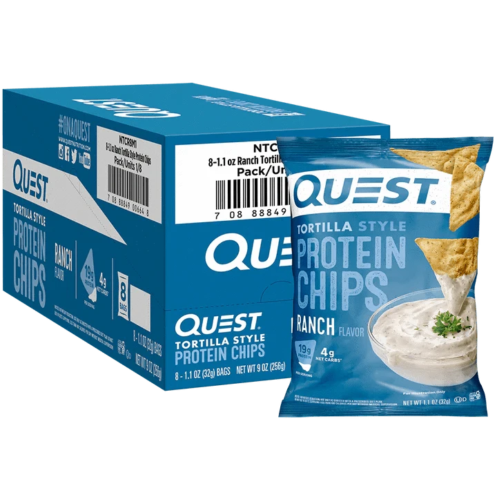 Quest Nutrition Quest Nutrition Protein Chips 8x32g / Ranch Protein Chips