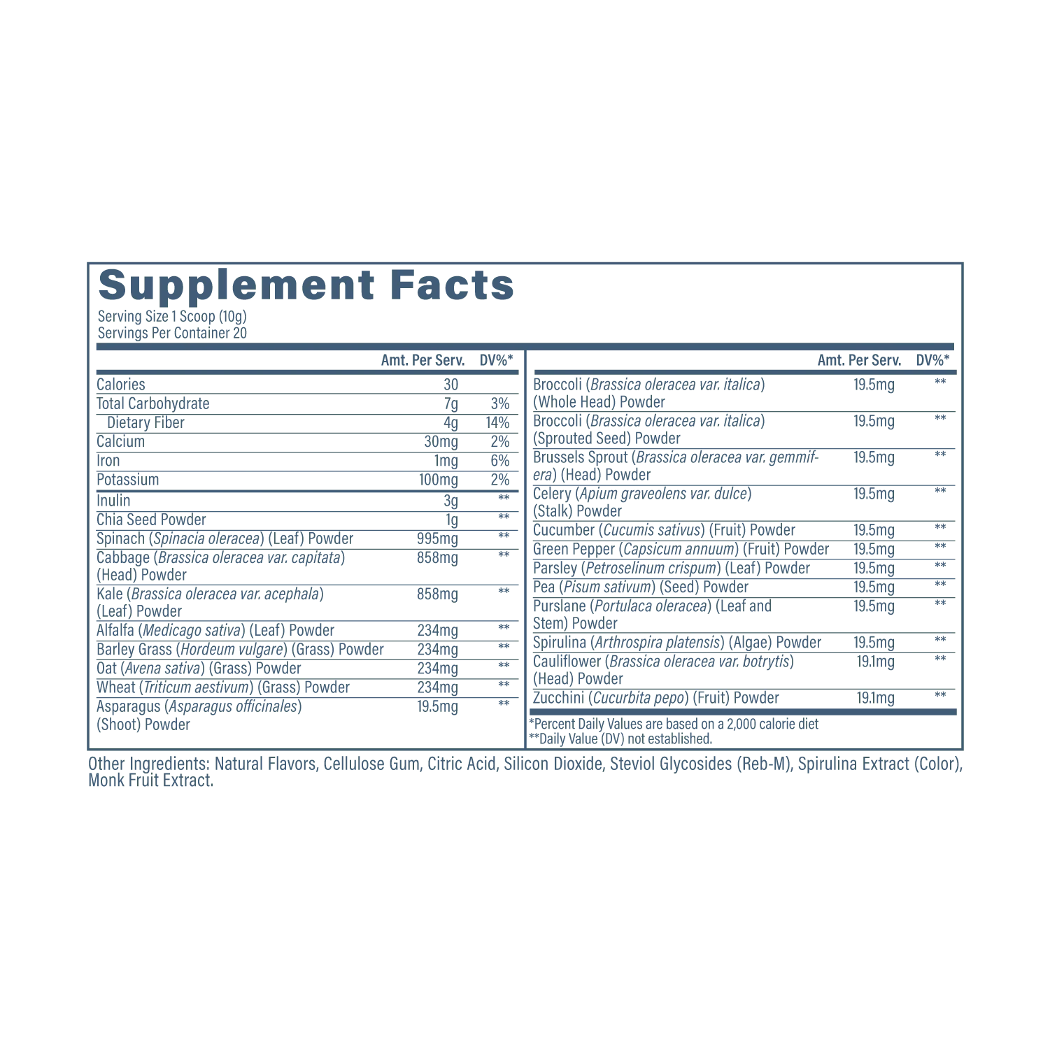 REVIVE MD Daily Greens Powder Greens