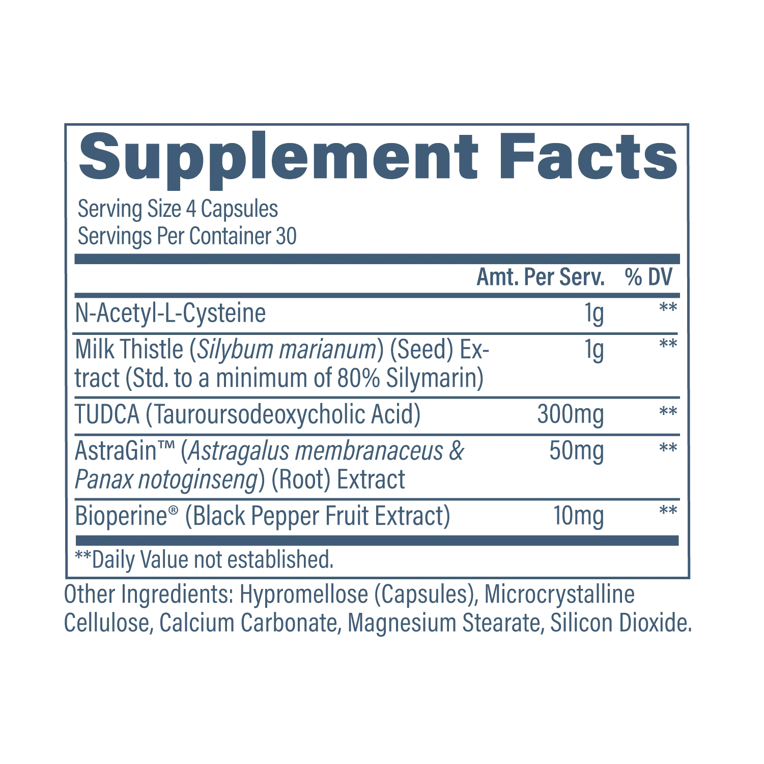 REVIVE MD Liver 120 Veggie Capsules LIVER SUPPORT