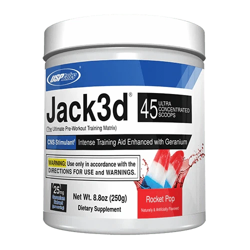 USP Labs Jack3d (US) 45 servings / Rocket Pop Pre-Workout