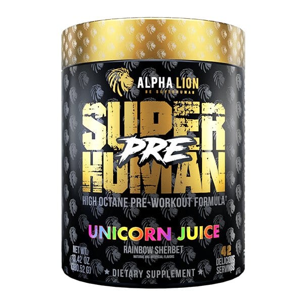 Alpha Lion SuperHuman Pre-Workout 42/21 servings / Unicorn Juice PRE-WORKOUT