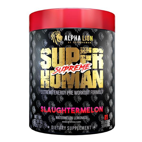 Alpha Lion SuperHuman Supreme - Hardcore Stim Pre-Workout 21 servings / Slaughtermelon Hardcore Stim Pre-Workout