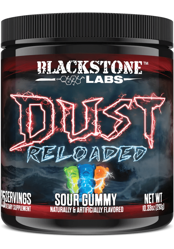 Blackstone Labs Dust Reloaded - High Performance Pre-Workout 25 servings / Sour Gummy Pre-Workout