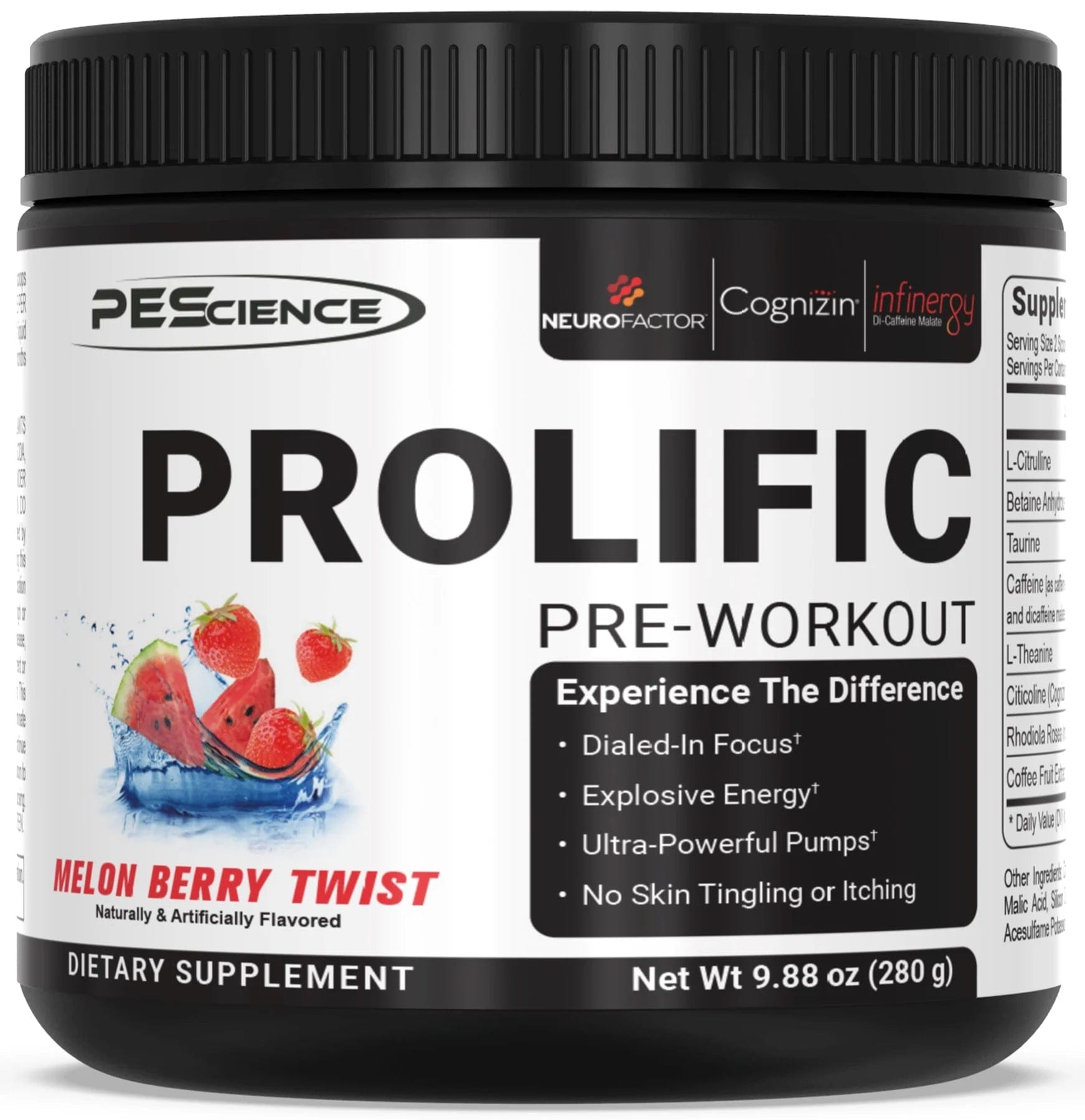 PEScience Prolific Pre-Workout Pre-Workout