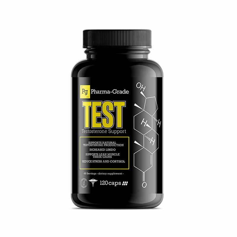 Pharma-Grade Test 120 capsules Testosterone Booster
