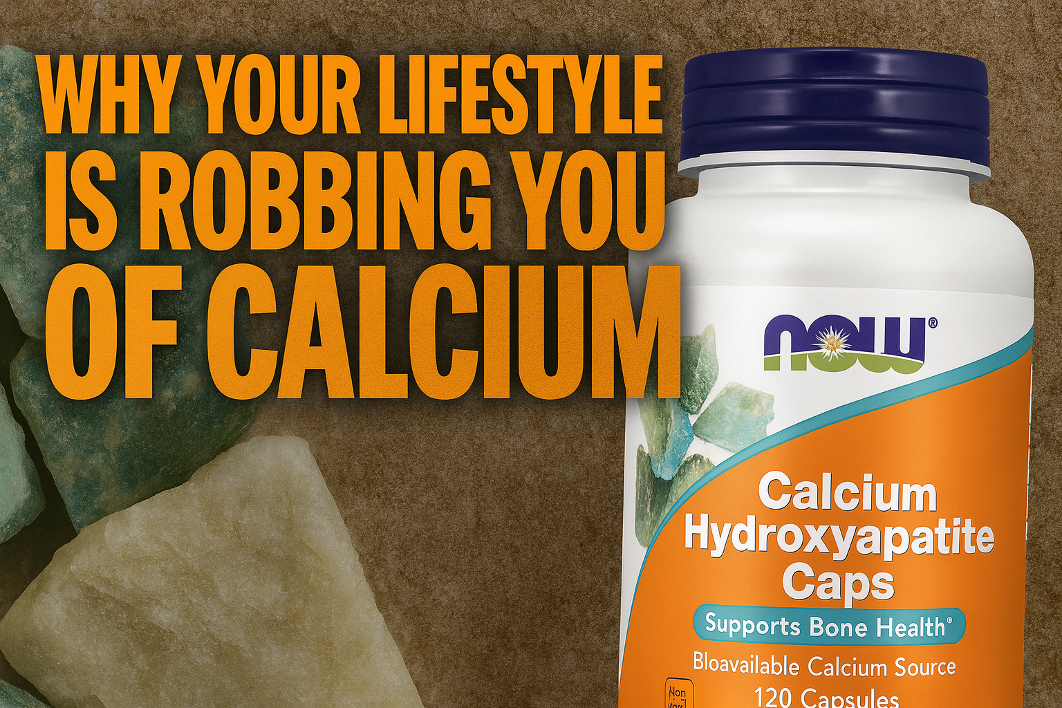 ⚠️ Why Your Lifestyle Is Robbing You of Calcium (And Wrecking Your Bones)