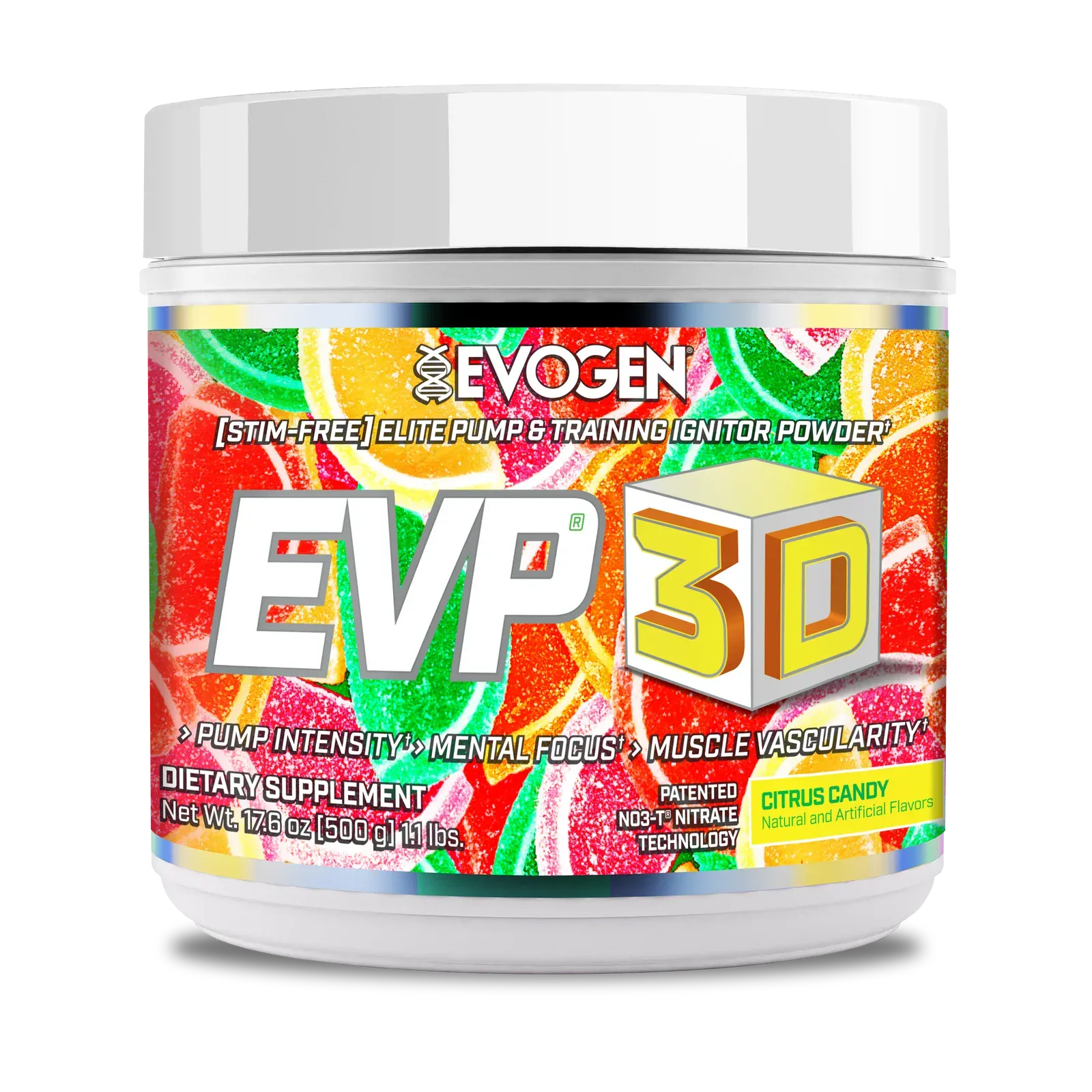 Evogen Evogen EVP-3D - 40 Servings 40/20 servings / Citrus Candy Muscle Pump Formula