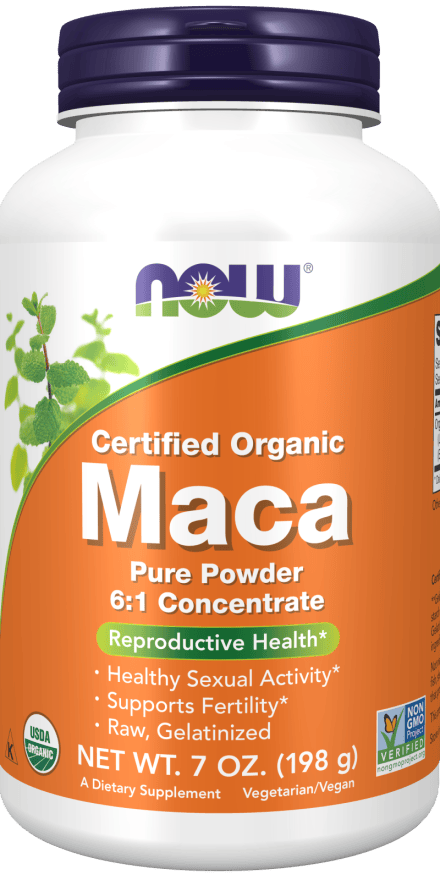 NOW Foods NOW Foods Maca 6:1 Concentrate Pure Powder - 198 grams 198 grams Maca Concentrate Pure Powder