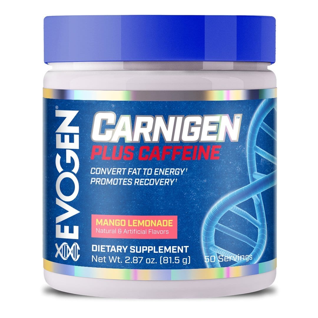 Evogen Carnigen Plus Caffeine 50 servings / Mango Lemonade Fat Burner